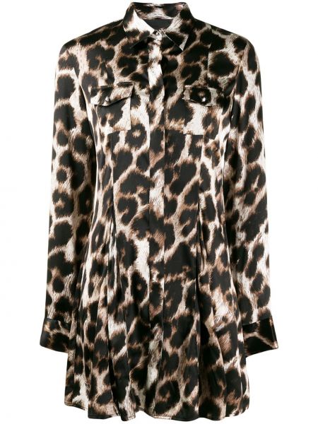 Blusa con estampado leopardo Philipp Plein negro