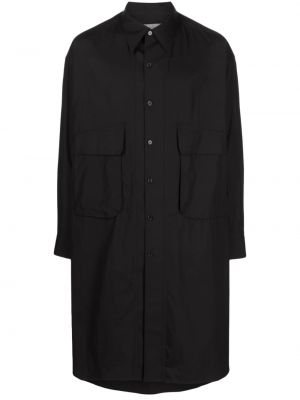 Asymmetrisk skjorta Yohji Yamamoto svart