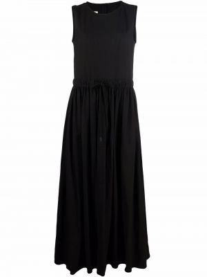 Dlouhé šaty Mm6 Maison Margiela čierna