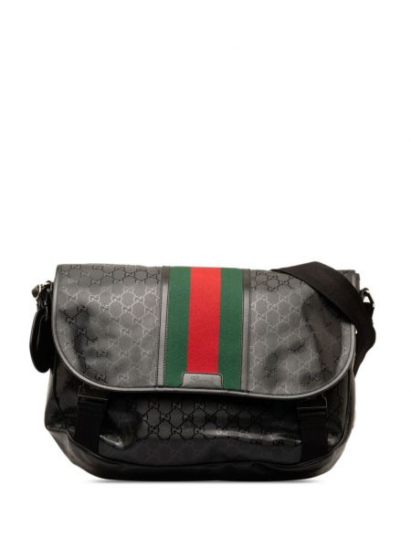 Чанта през рамо Gucci Pre-owned черно