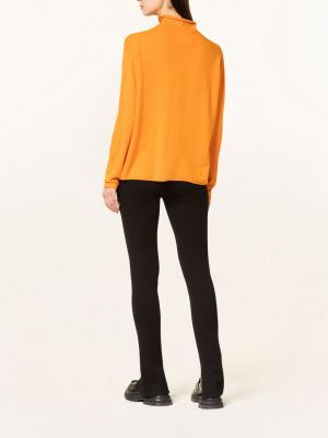 Kašmírová vesta Lisa Yang oranžová