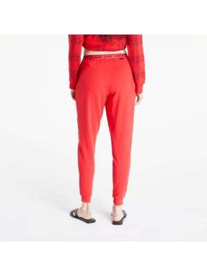 Běžecké kalhoty Calvin Klein červené
