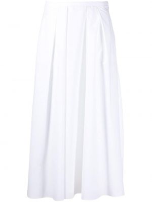 Falda plisada Fabiana Filippi blanco