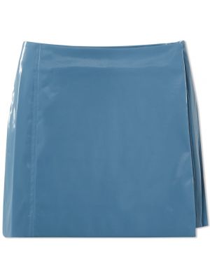 Синяя юбка мини Mcq