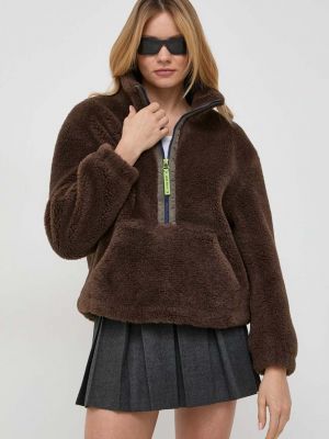 Однотонний светр Miss Sixty коричневий