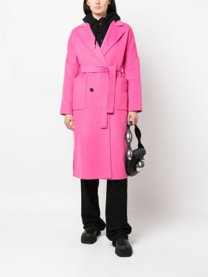 Woll mantel Ermanno Firenze pink