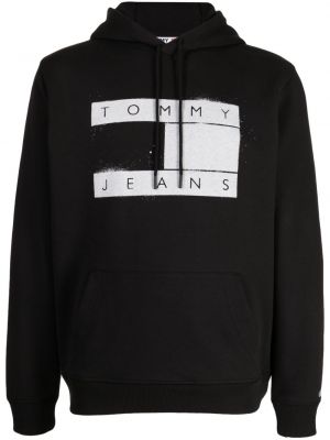 Kapučdžemperis ar apdruku Tommy Jeans