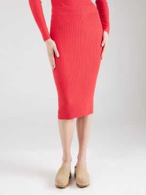 Suknja Vero Moda crvena