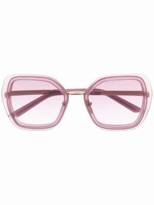 Overdimensjonert briller Prada Eyewear lilla