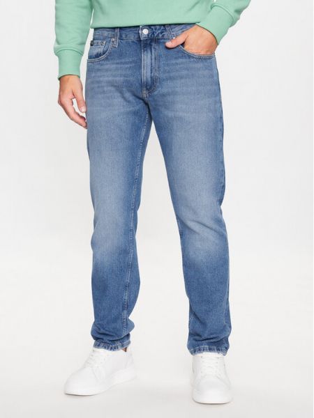 Jean droit Calvin Klein Jeans bleu