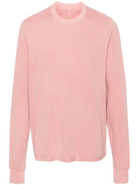 T-shirt en coton Rick Owens Drkshdw rose