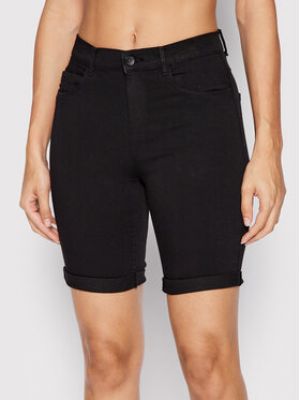 Shorts en jean skinny Only noir