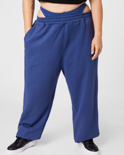 Pantaloni Public Desire Curve albastru