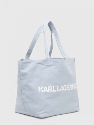 Shopperka bawełniana Karl Lagerfeld