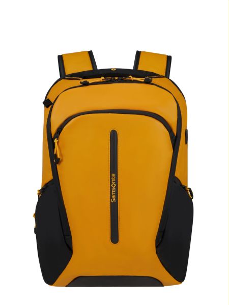 Нейлоновый кожаный рюкзак из искусственной кожи Samsonite желтый