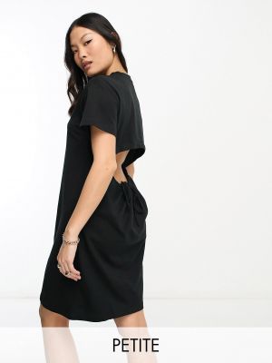 Платье мини с вырезом на спине Vero Moda черное