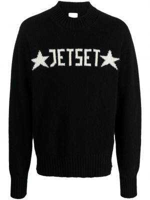 Sweter wełniany Jetset czarny