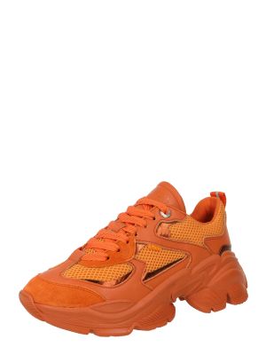 Sneakerși Bronx portocaliu