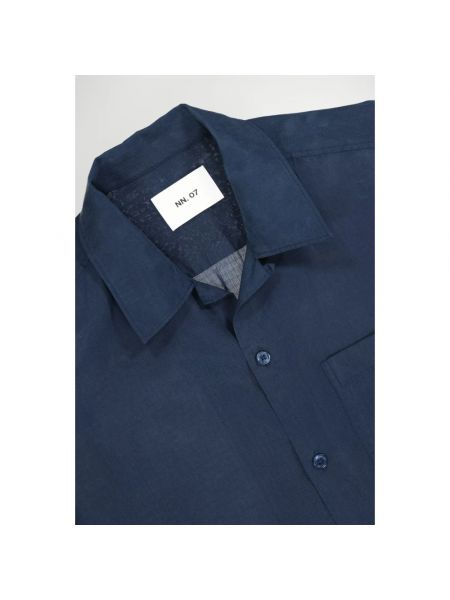 Camisa lyocell Nn07 azul