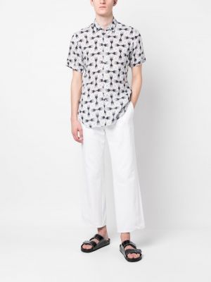 Košile s potiskem Peninsula Swimwear bílá