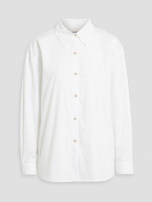 Рубашка Darla из хлопкового поплина BA&SH белый