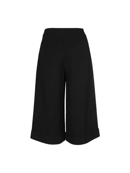 Pantalones de cintura alta Armani Exchange negro