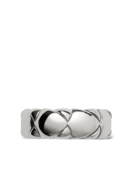 Gyűrű Burberry ezüstszínű