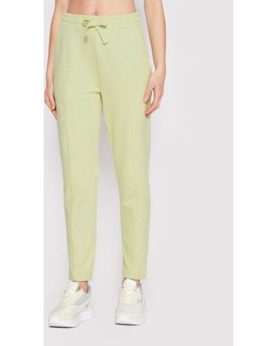 Outhorn Pantaloni trening SPDD603 Verde Relaxed Fit