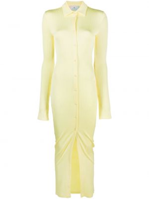 Sukienka długa Chiara Ferragni żółta