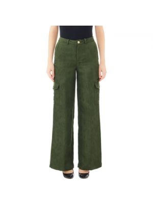 Spodnie z kieszeniami Blugirl zielone