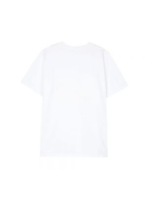 Camiseta de algodón con estampado Sunflower blanco