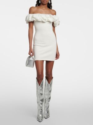 Mini robe Alexandre Vauthier blanc