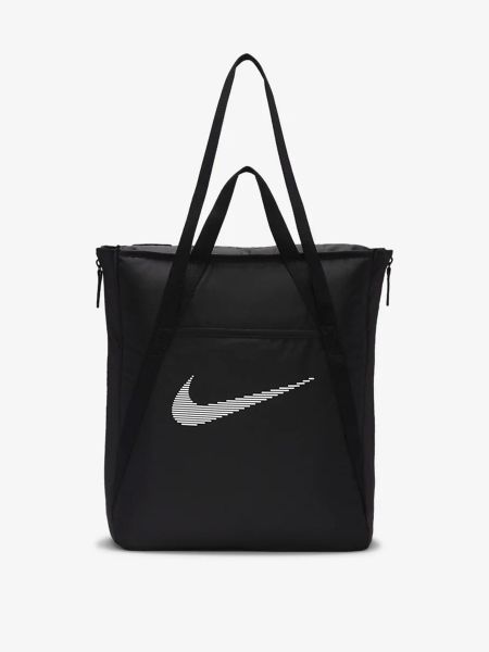 Черная сумка шоппер Nike