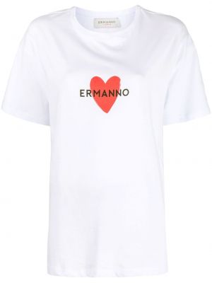 Nyomott mintás póló Ermanno Firenze