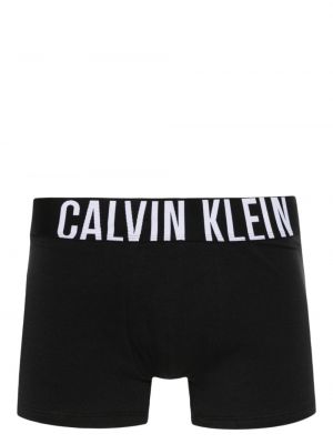 Žakarda bokseršorti Calvin Klein melns