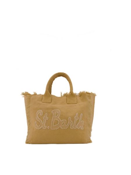 Bolso shopper Mc2 Saint Barth beige