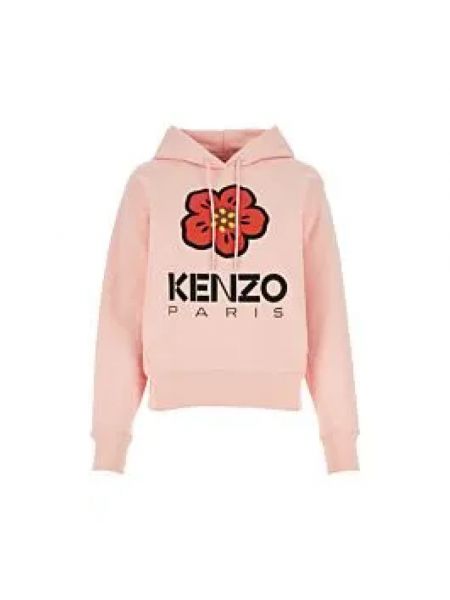 Bluza z kapturem Kenzo różowa