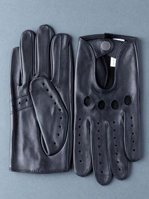 Спортивные кожаные перчатки Lakeland Leather черные