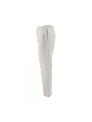 Pantalones chinos lyocell Kiton blanco