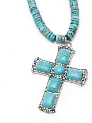 Přívěsek s korálky Nialaya Jewelry modrý