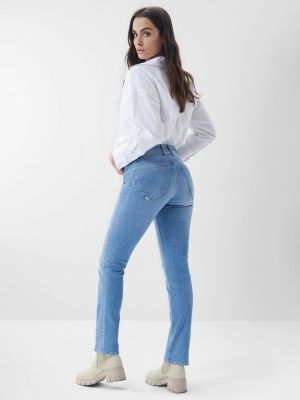 Slim fit priliehavé skinny fit džínsy Salsa Jeans modrá