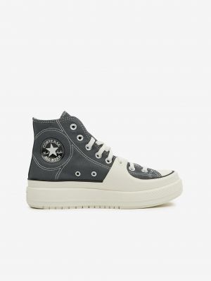 Sneakerși cu platformă Converse Chuck Taylor All Star gri