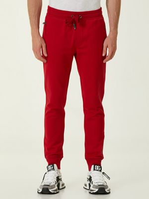Спортивные штаны Dolce&gabbana красные