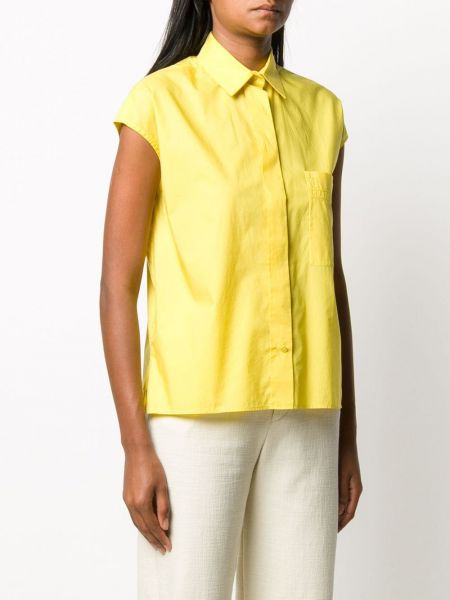 Košile bez rukávů Hermès žlutá