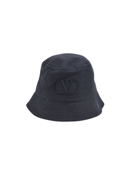 Retro mütze aus baumwoll Valentino Vintage schwarz