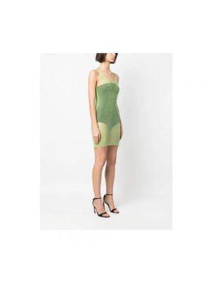 Mini vestido sin mangas Santa Brands verde