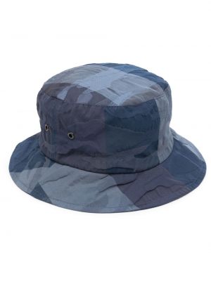 Mütze mit camouflage-print Mackintosh blau