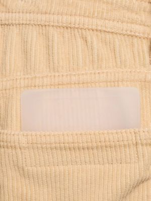 Pantalones de terciopelo‏‏‎ de algodón Cannari Concept beige