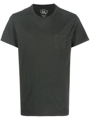 Μπλούζα με τσέπες Ralph Lauren Rrl μαύρο