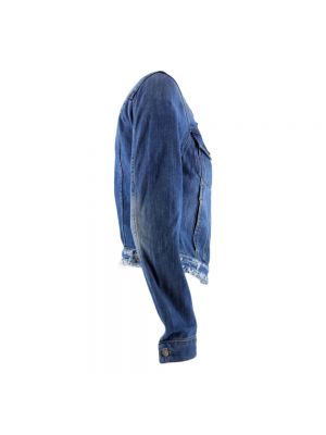 Kurtka jeansowa Dondup niebieska